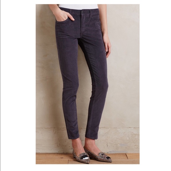 Anthropologie Pants - Anthropologie Pilcro Stet Fit Moto Zip Corduroys